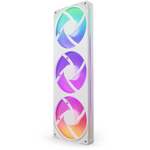 Foto 2 pulgar | Ventilador Nzxt F420 Rgb Core White 420mm Un Solo Marco Rf-u42hf-w1