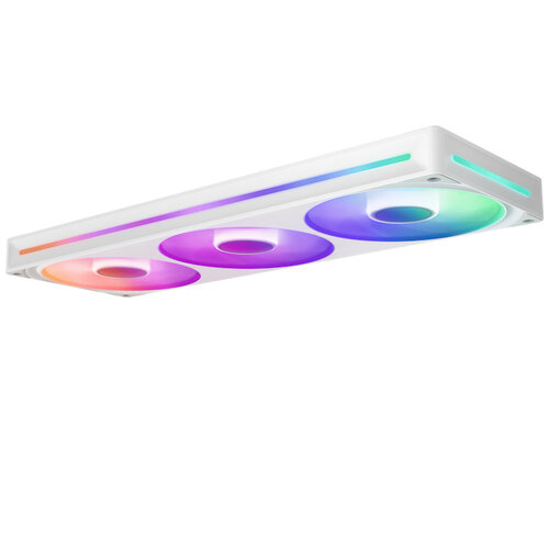 Foto 3 pulgar | Ventilador Nzxt F420 Rgb Core White 420mm Un Solo Marco Rf-u42hf-w1