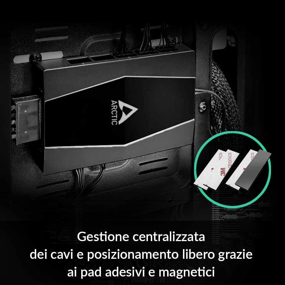 Foto 4 pulgar | Arctic Adaptador Splitter Para 10 Ventiladores Case Fan Hub