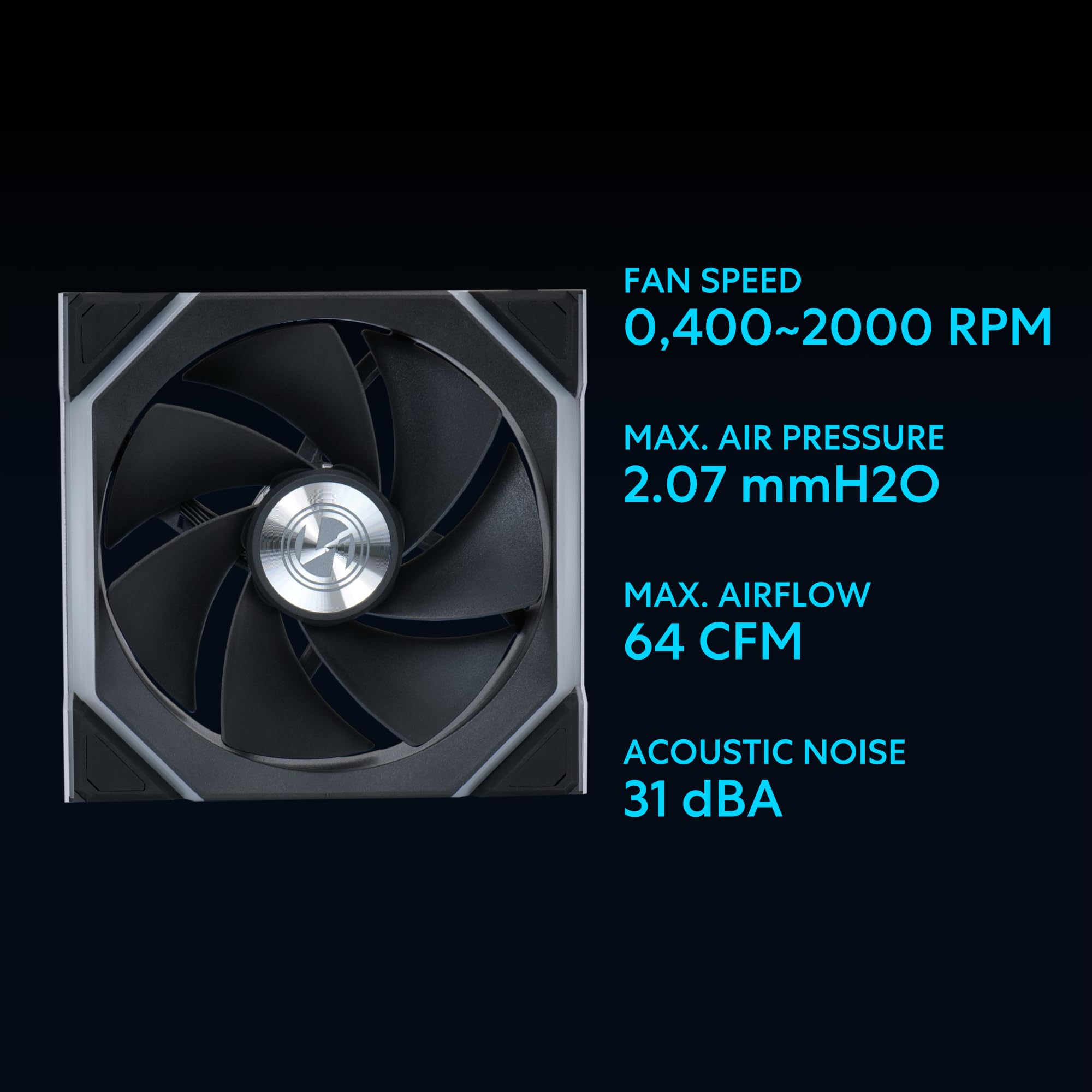 Foto 6 | Fan Lian Li Uni Fan Sl Inalámbrico Argb De 120 Mm  Paquete Triple - Venta Internacional.