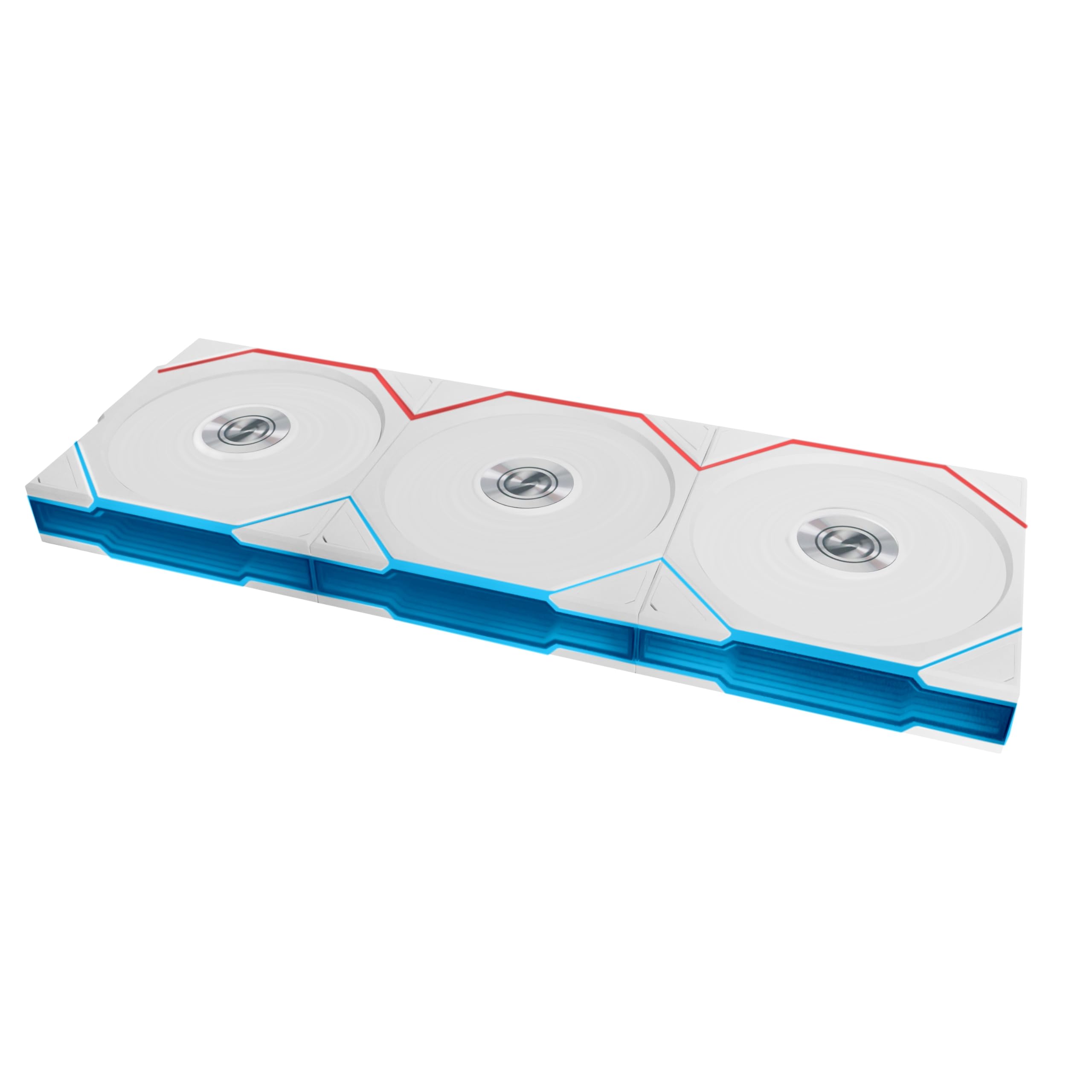 Foto 1 | Fan Lian Li Uni Tl Wireless 120 Paquete Triple Con Control Blanco - Venta Internacional.