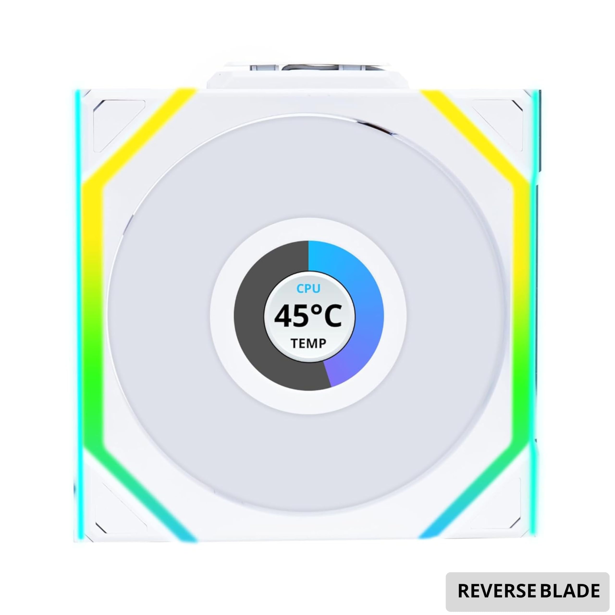 Foto 2 pulgar | Ventilador Lian Li Uni Sl Lcd Inalámbrico 120 Mm Argb Blanco - Venta Internacional.