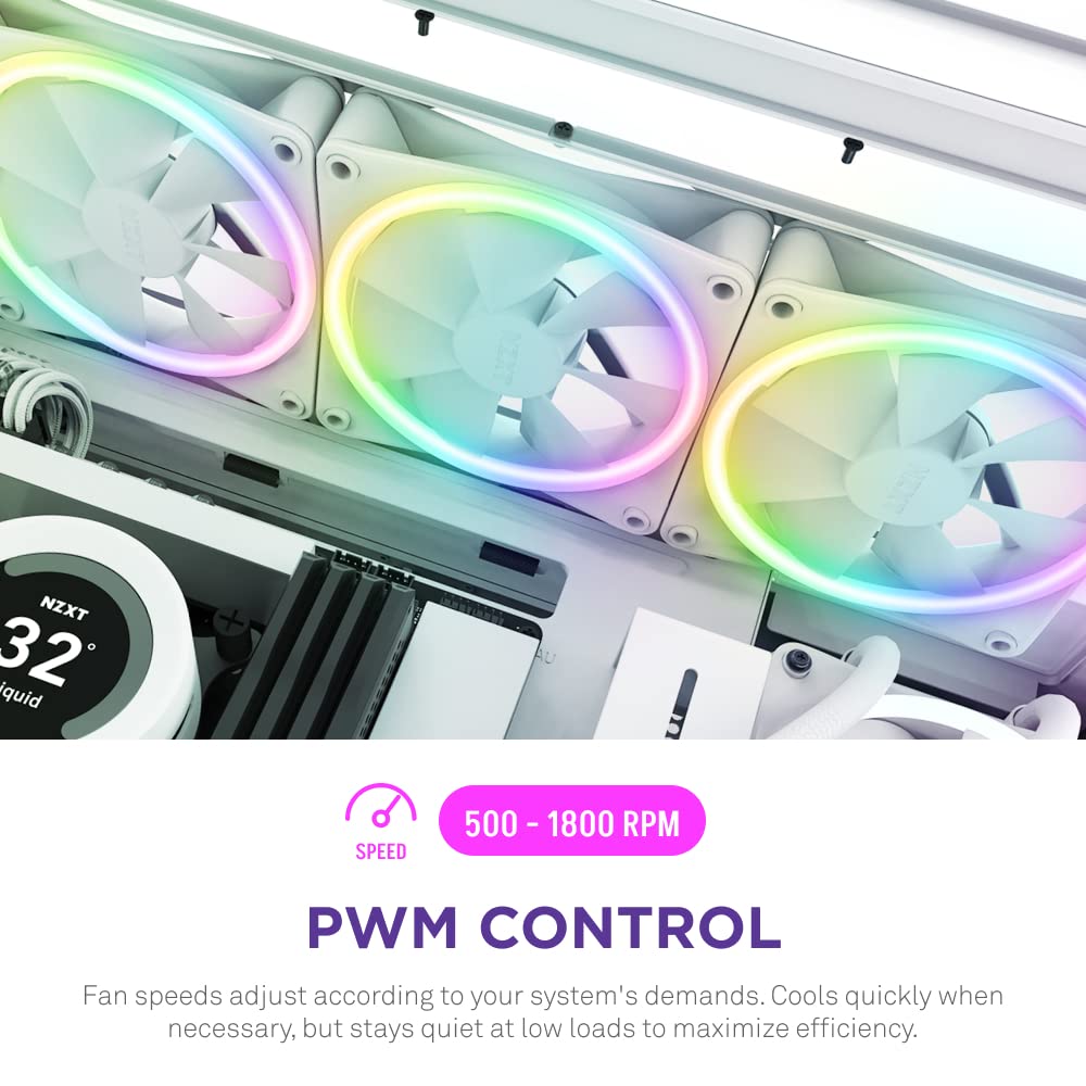 Foto 5 | Fan Nzxt F120rgb Duo  120 Mm  Doble Cara  Rgb  Paquete Triple - Venta Internacional.