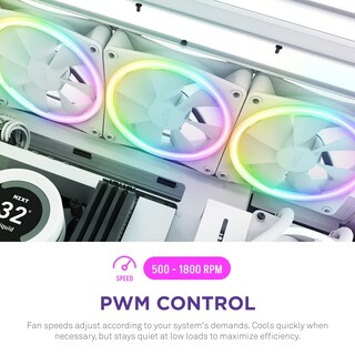 Foto 5 | Fan Nzxt F120rgb Duo 120 Mm Doble Cara Rgb Paquete Triple - Venta Internacional.
