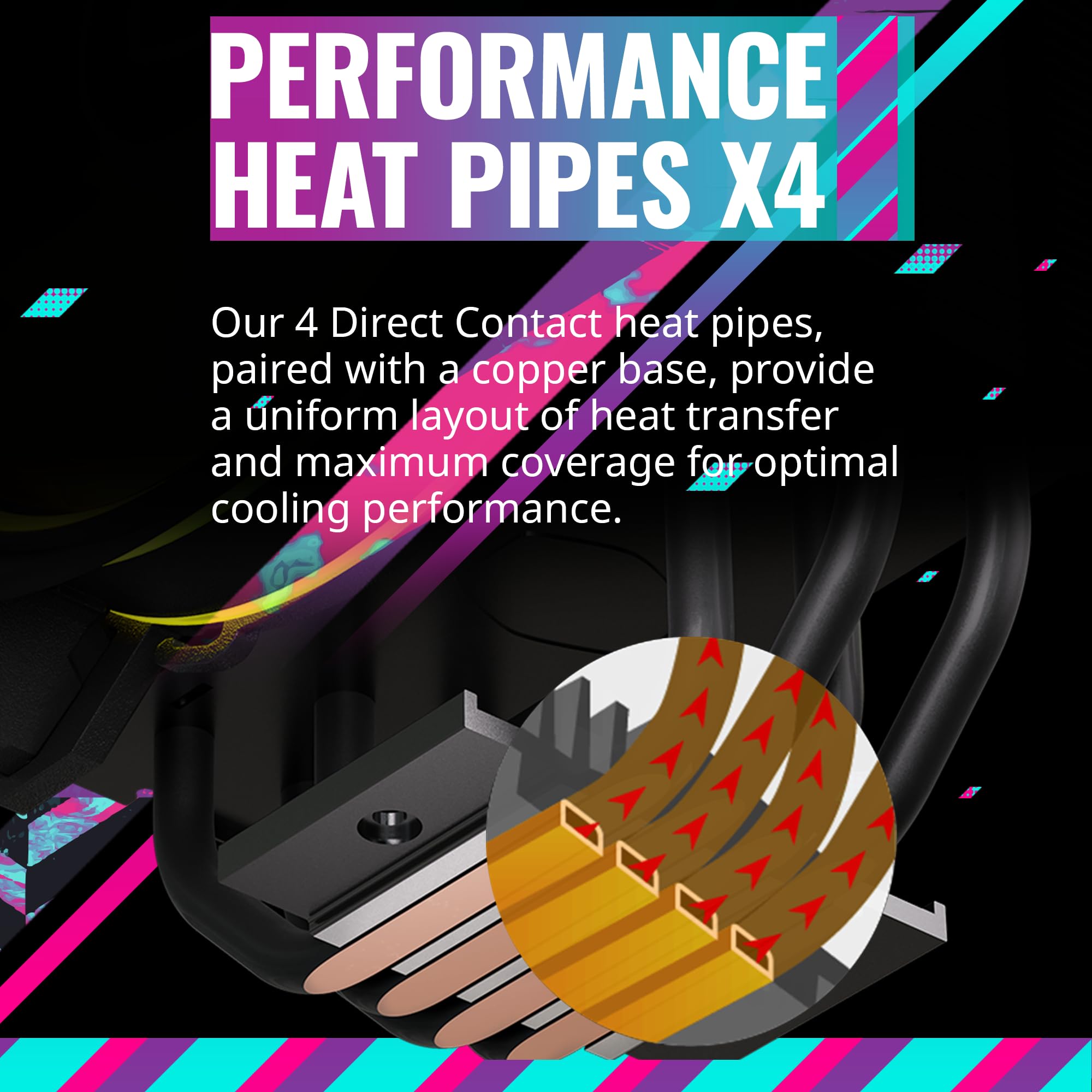 Foto 6 pulgar | Enfriador De Aire Para Cpu Master Hyper 212 Halo Black 154 Mm - Venta Internacional.