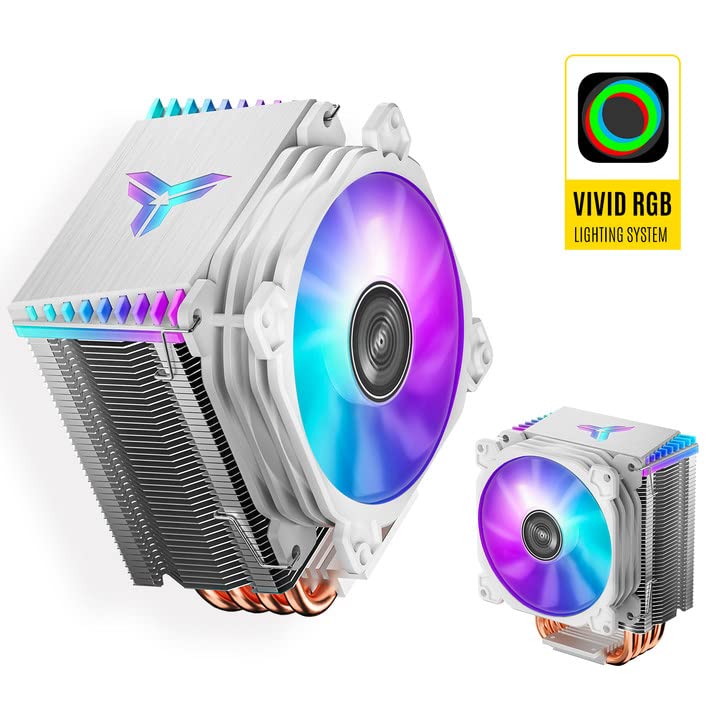 Foto 5 pulgar | Enfriador De Aire Para Cpu Jonsbo Cr1400 Rgb De 126 Mm Con Ventilador Pwm De 92 Mm - Venta Internacional.