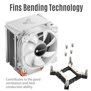 Foto 7 | Enfriador De Aire Para Cpu Jonsbo Cr1400 Rgb De 126 Mm Con Ventilador Pwm De 92 Mm - Venta Internacional.