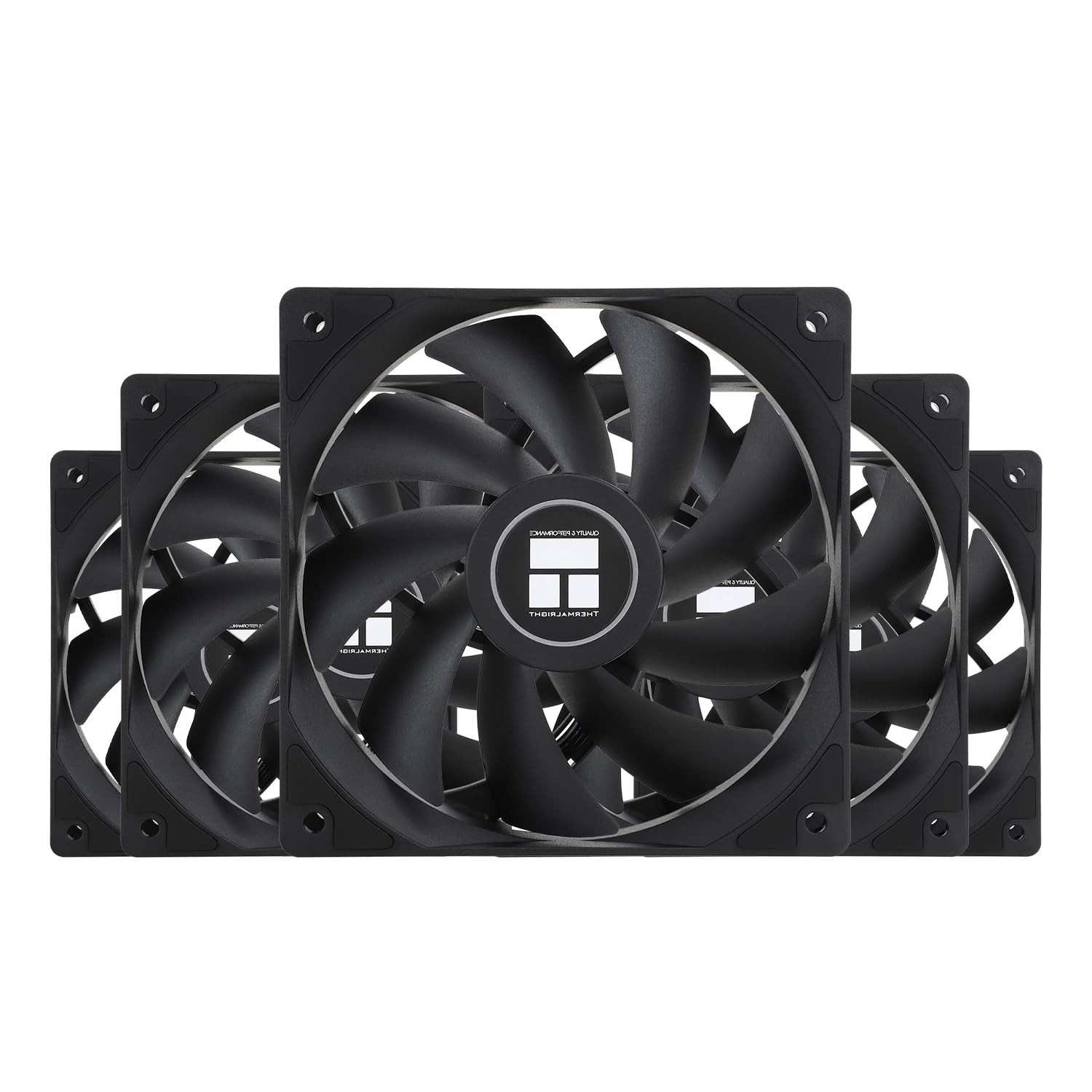 Foto 1 | Ventilador De Aire Para Cpu Thermalright Tl-c12c X5  120 Mm  Enfriador De Carcasa - Venta Internacional.