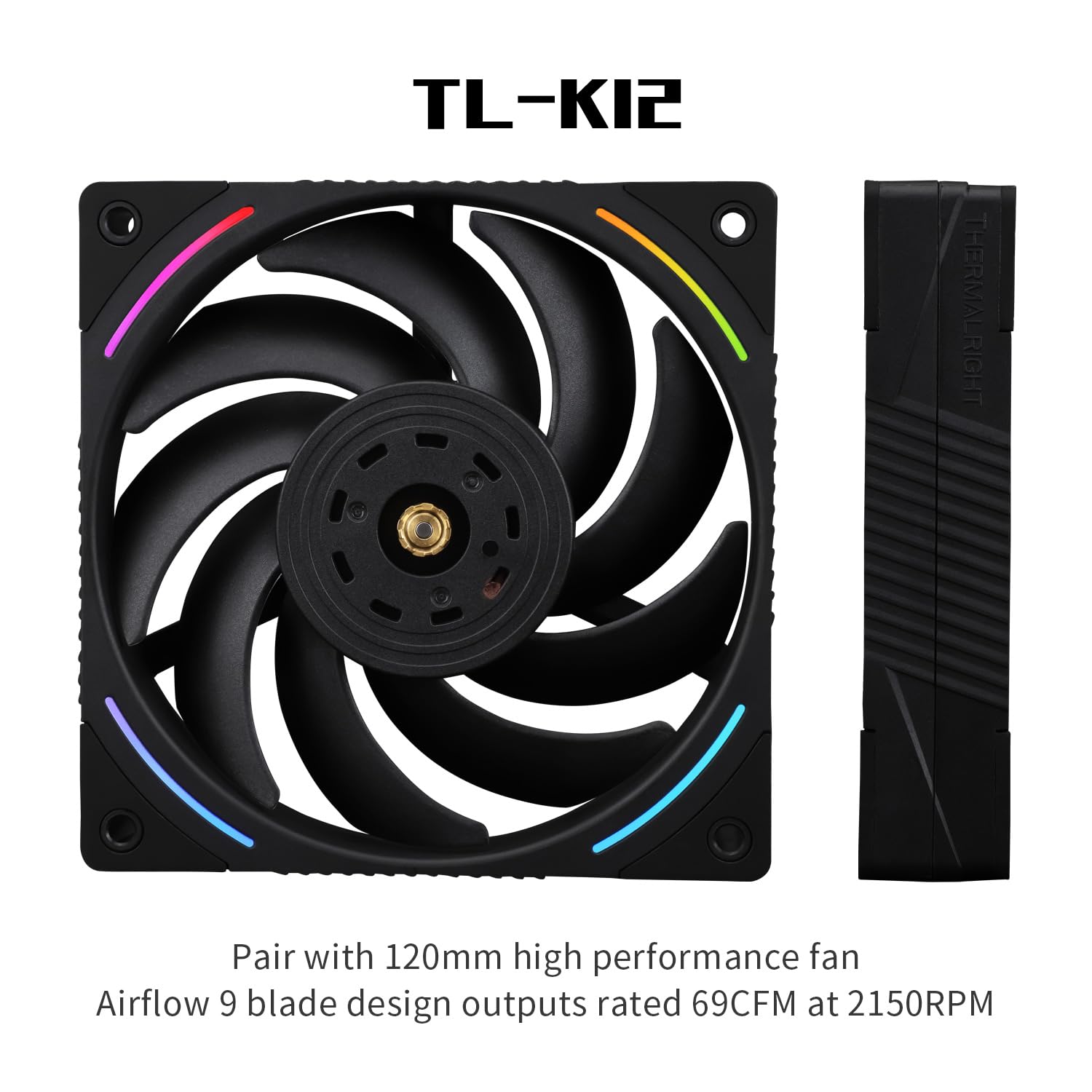 Foto 5 pulgar | Enfriador De Aire Para Cpu Thermalright Phantom Spirit 120 Evo - Venta Internacional.