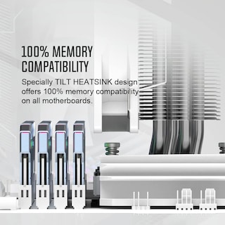 Foto 4 | Enfriador De Cpu Id-cooling Se-214-xt Argb Blanco Con 4 Tubos De Calor - Venta Internacional.