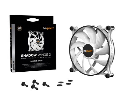 Foto 5 | ¡ventilador De Refrigeración Silencio! Shadow Wings 2 140 Mm Color Blanco Bajo Nivel De Ruido - Venta Internaciona