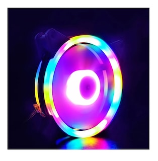 Foto 2 | Ventiladores Gamer Negro 3 Piezas