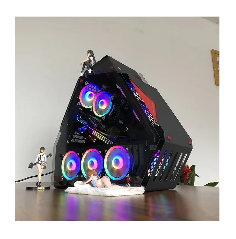 Foto 6 pulgar | Ventiladores Gamer Negro 3 Piezas
