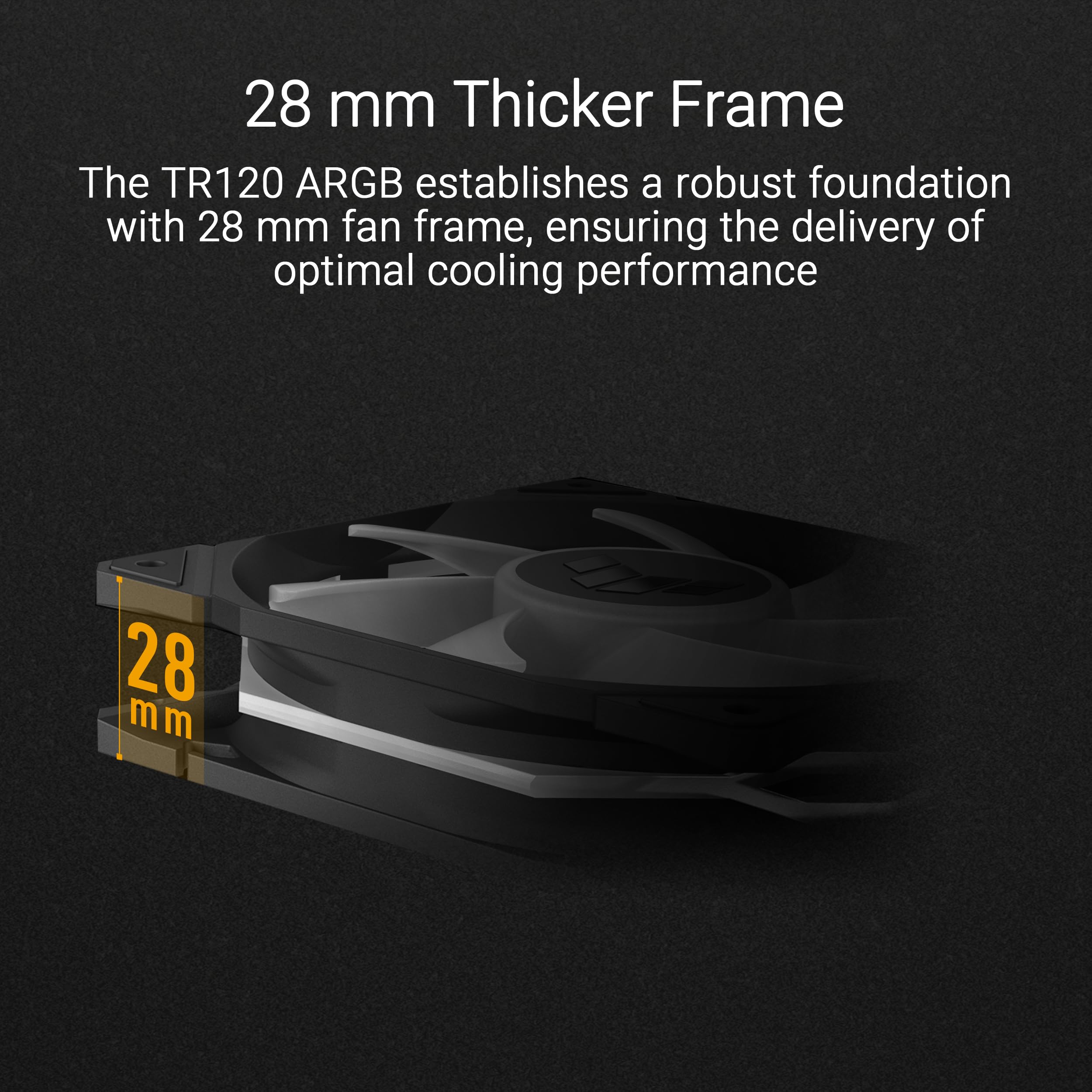 Foto 3 pulgar | Paquete Triple De Ventiladores Asus Tuf Gaming Tr120 Argb  Color Negro - Venta Internacional.