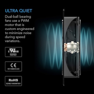 Foto 4 | Sistema De Ventilador De Refrigeración Ac Infinity Airplate S9 Para Cine En Casa - Venta Internacional.