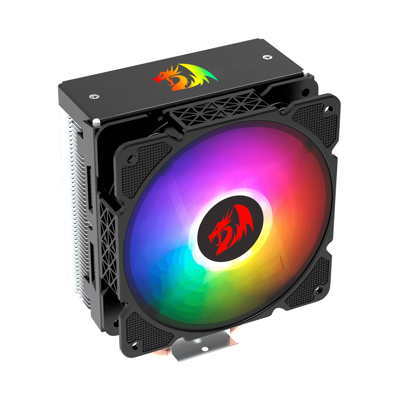 Foto 3 pulgar | Cooler Redragon Effect Rgb Cc-2000 color Negro