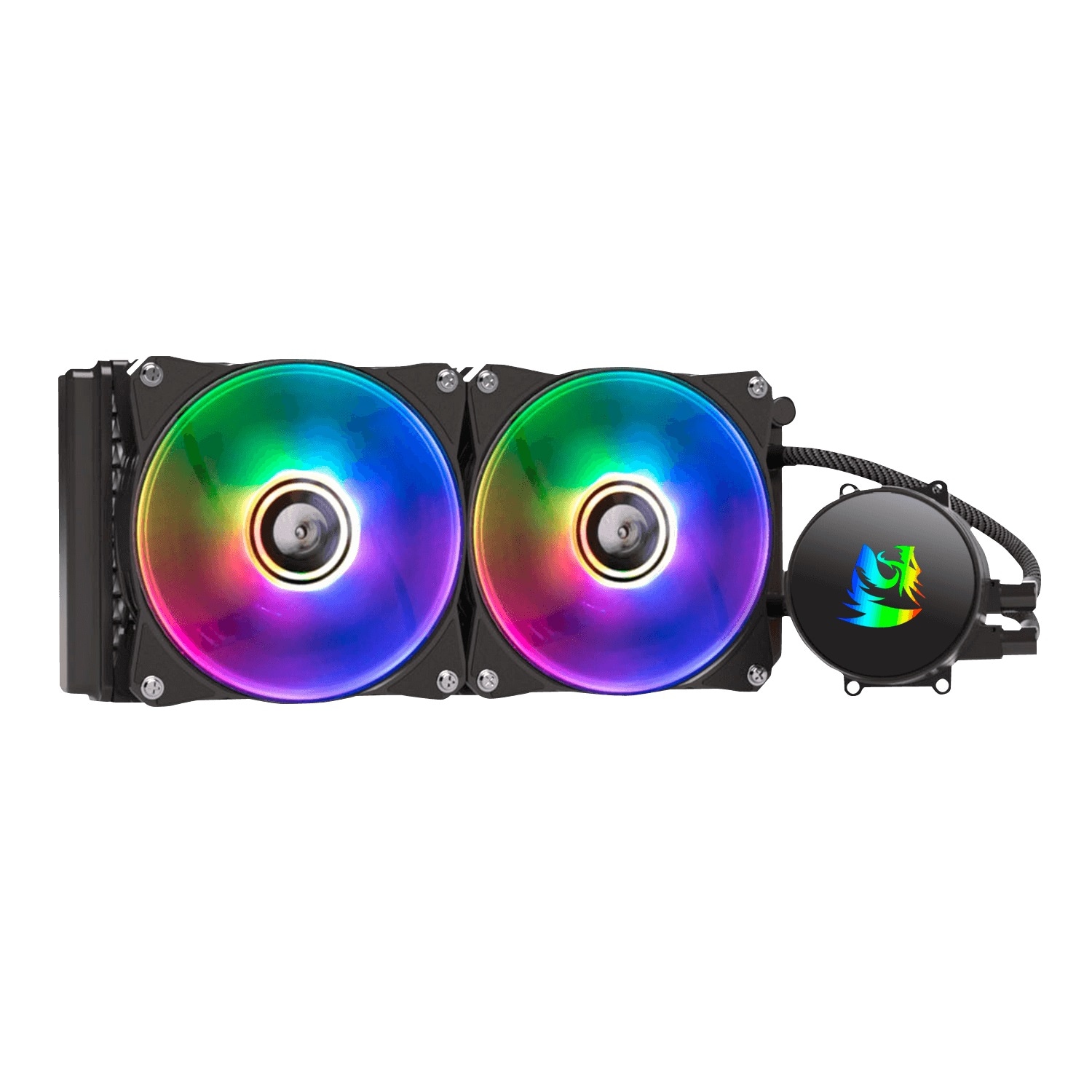 Cooler Redragon Effect X Ccw-3000 color Negro $2,635