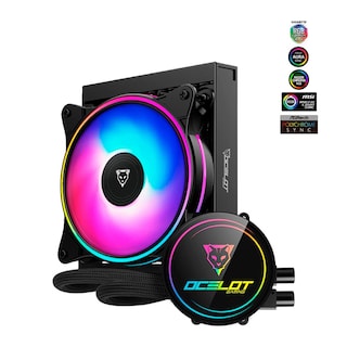 Foto 1 | Enfriamiento Líquido Gamer de 120 mm Argb Compatible con Intel y Amd Ocelot Oel120