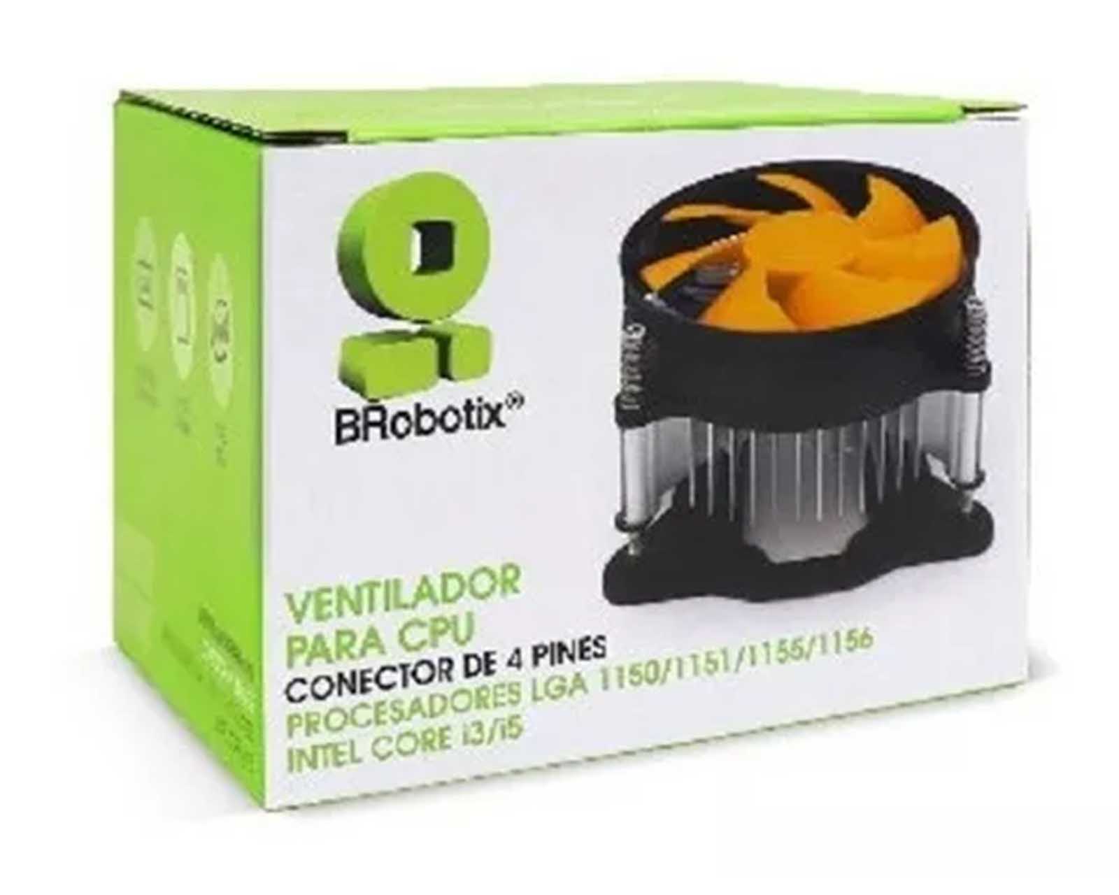 Foto 4 pulgar | Disipador Para Cpu Brobotix 963005 90mm 2200rpm