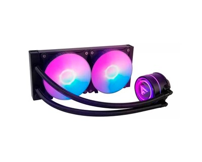 Foto 1 | Enfriamiento Liquido Game Factor Lqg601 Rgb Negro