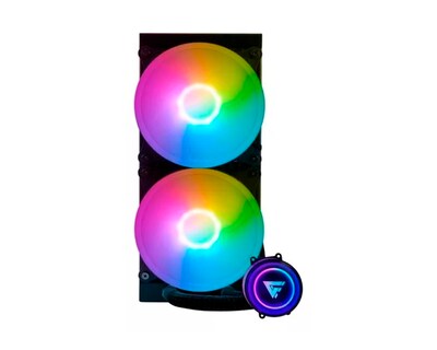 Foto 2 | Enfriamiento Liquido Game Factor Lqg601 Rgb Negro