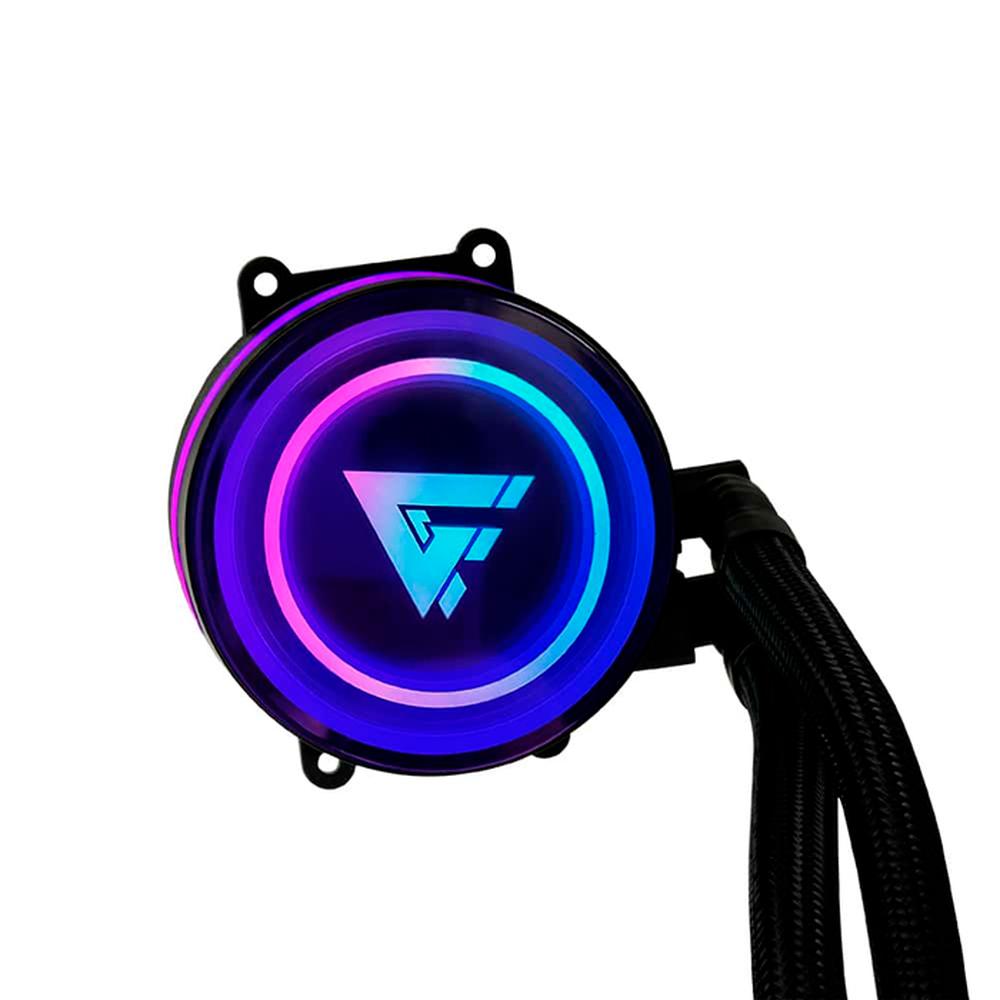 Foto 3 | Enfriamiento Líquido Game Factor LQG501-BK color Negro 120 MM RGB 1fan