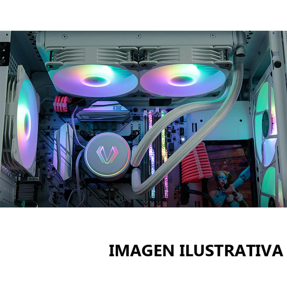 Foto 3 pulgar | Enfriamiento Líquido Xtreme PC Gaming Vetroo V240 RGB Blanco