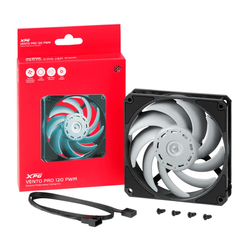 Foto 5 pulgar | Ventilador Xpg Ventopro 120 mm VENTOPRO120PWM-BKCWW color Negro