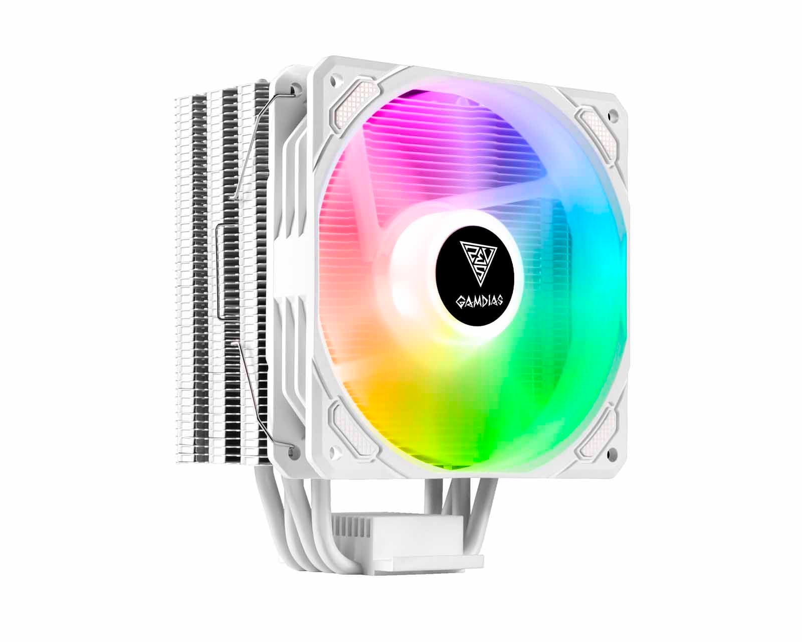 Disipador Cpu Gamdias Boreas E1-410 Wh 120mm 800-2000rpm color Blanco $4,863