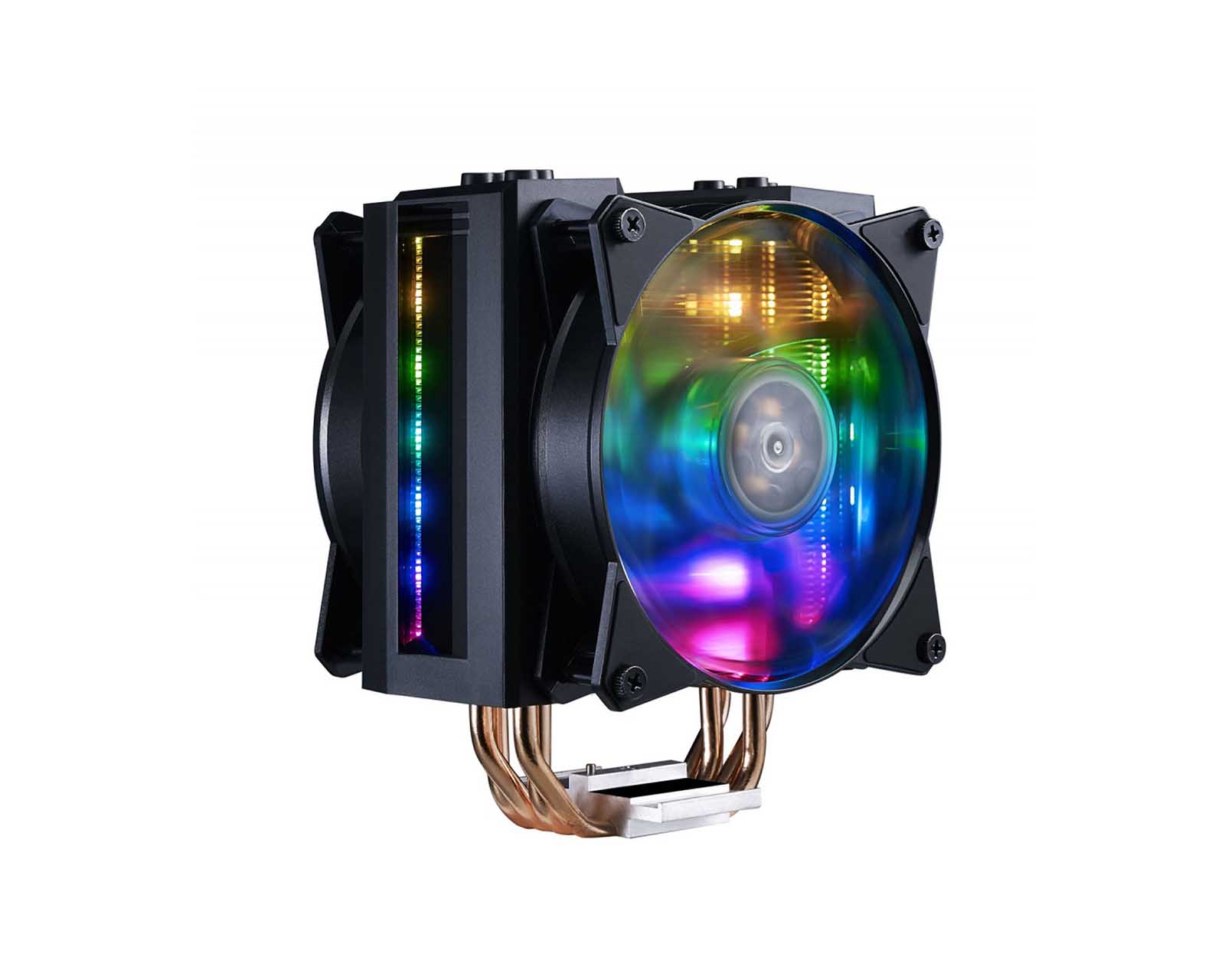 Foto 5 pulgar | Disipador CPU Cooler Master Masterair MA410m 2 X 120mm 650-1800rpm color Negro