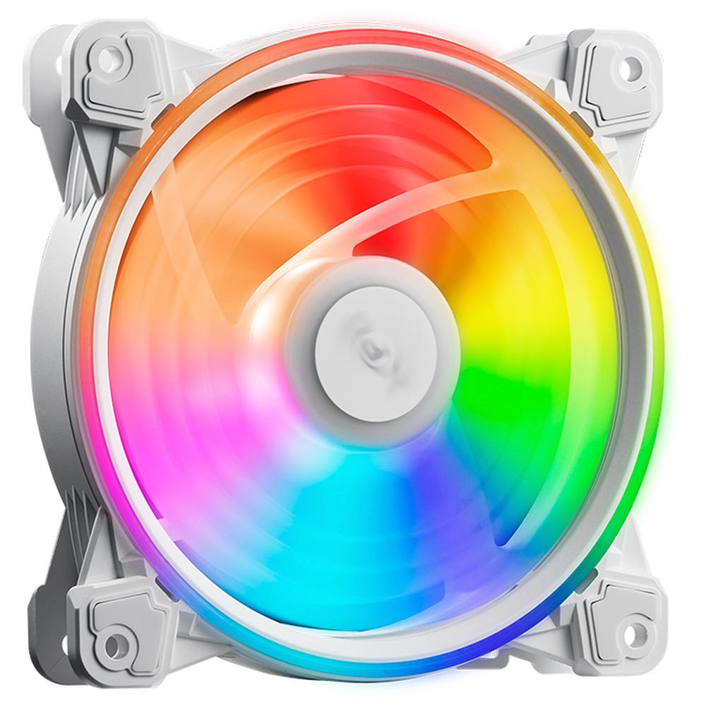 Foto 5 pulgar | Ventilador XPG Hurricane 120 mm ARGB Vento1 Blanco