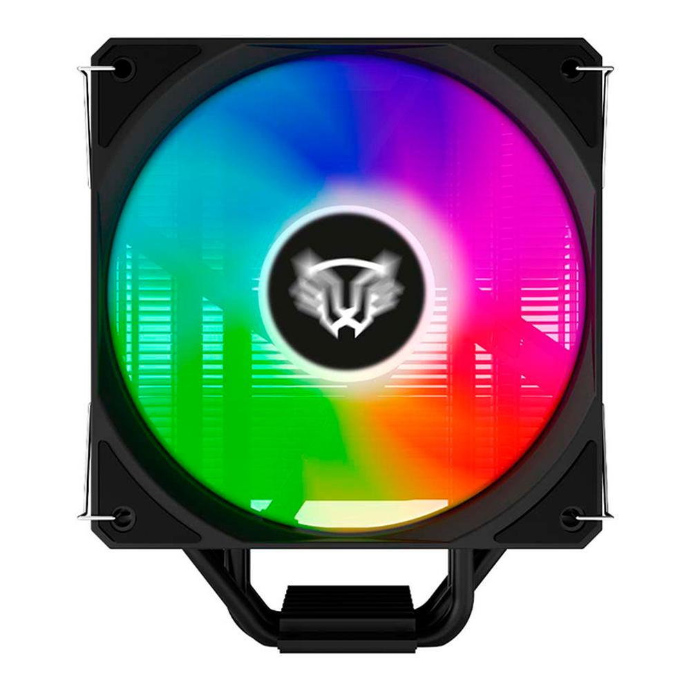 Foto 2 pulgar | Disipador CPU Gamer Balam Rush Nitrox Nx60 120mm Argb LGA 1700 Am5 600-1800 Rpm 4-pin Negro Br-937399