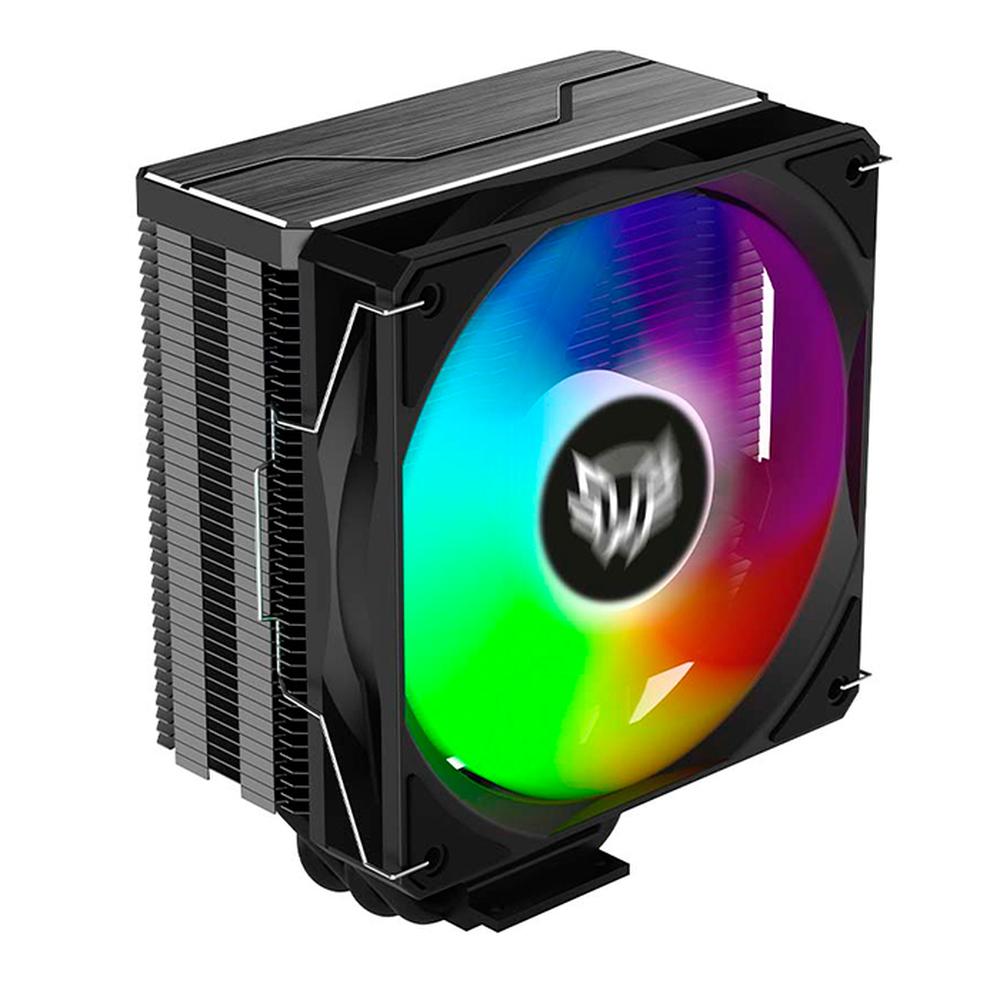 Foto 2 | Disipador CPU Gamer Balam Rush Nitrox Nx60 120mm Argb LGA 1700 Am5 600-1800 Rpm 4-pin Negro Br-937399