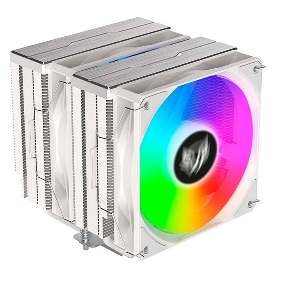 Foto 2 | Disipador CPU Gamer Balam Rush Nitrox Nx70 120mm Argb Lga 1700 Am5 600-1800 Rpm 4-pin Blanco Br-937931