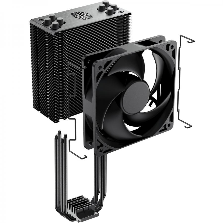 Foto 9 pulgar | Disipador Ventilador Cooler Master Hyper 212 Black Edition Rr-212s-20pk-r2