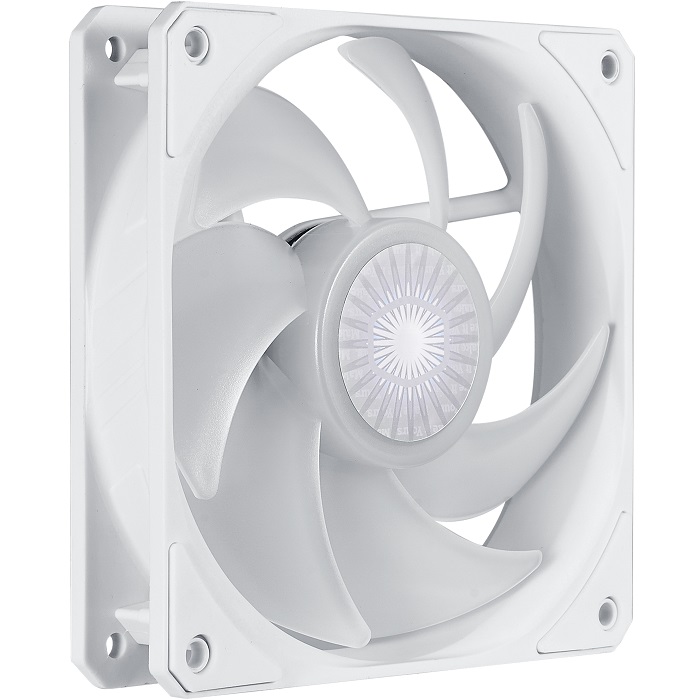 Foto 7 pulgar | 3 Ventiladores Cooler Master 120 mm Sickleflow 120 ARGB Blanco Controlador