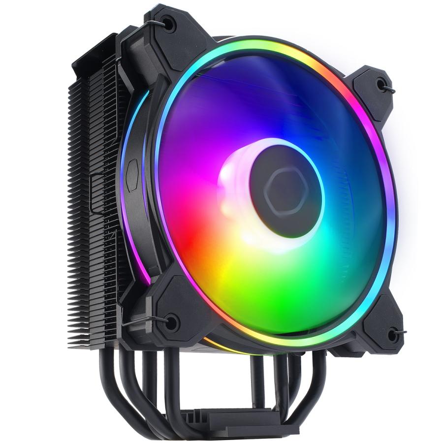 Foto 4 pulgar | Disipador Ventilador Cooler Master Hyper 212 Halo Black ARGB