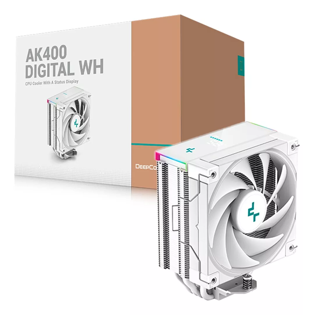 Foto 1 | Disipador Deepcool Ak400 Digital  Blanco Intel/AMD
