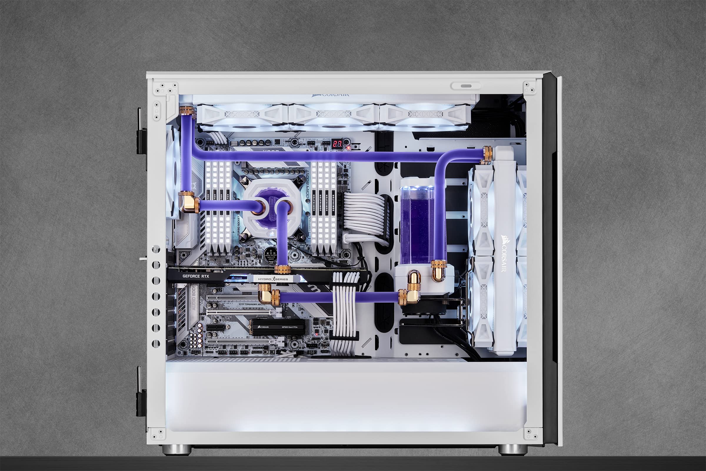 Foto 3 pulgar | Refrigerante Corsair Hydro X Series Xl8 Performance, 1 Litro, Morado - Venta Internacional.