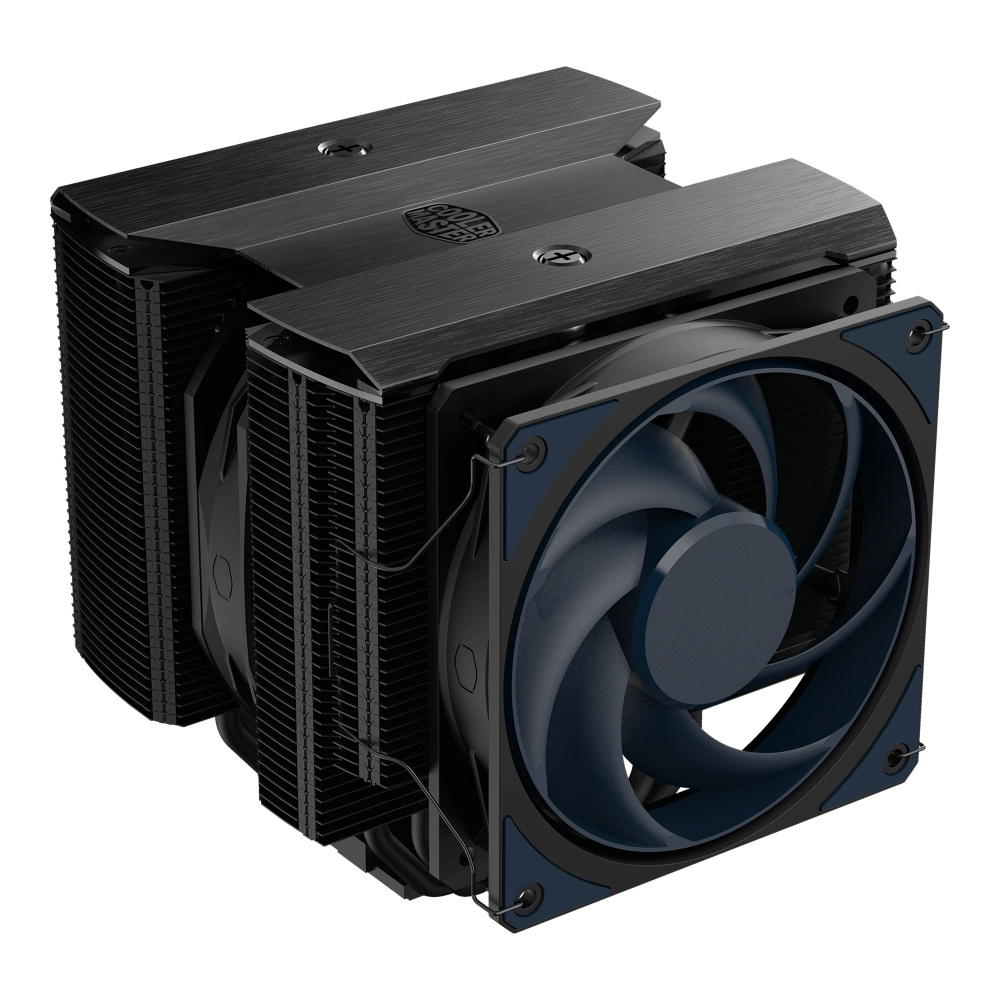 Foto 2 pulgar | Disipador CPU Cooler Master Masterair MA824 120/135 mm 0 - 1550/1950 rpm Negro