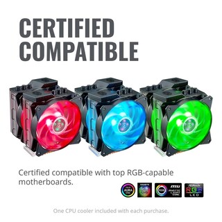 Foto 2 | Disipador Cpu Cooler Master Masterair Ma620p Rgb 120mm 600