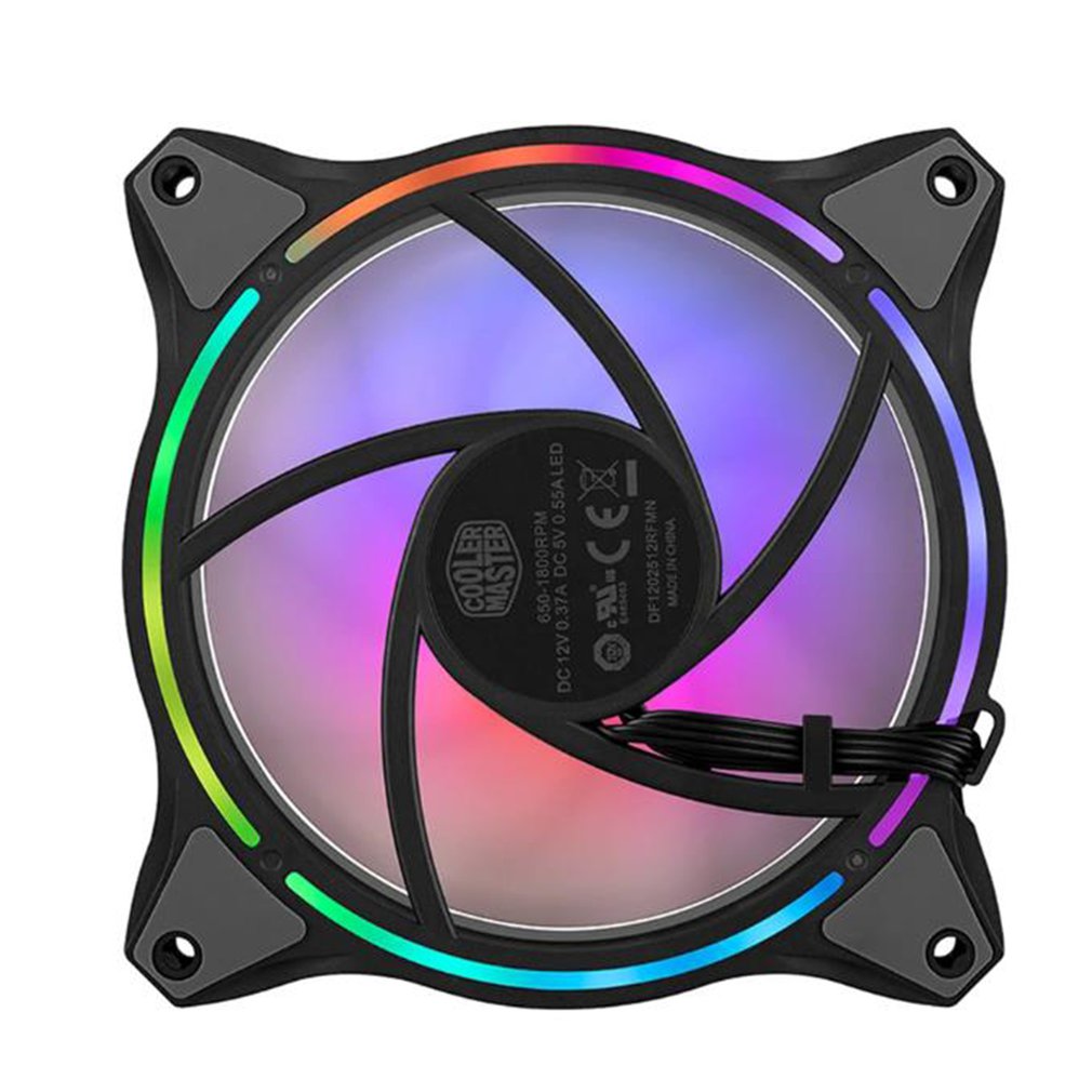 Foto 3 pulgar | Ventilador Mf140 Halo Argb Para Ordenador, 14 Cm, Rgb, 5 V/3 Pines, Silencioso - Venta Internacional.