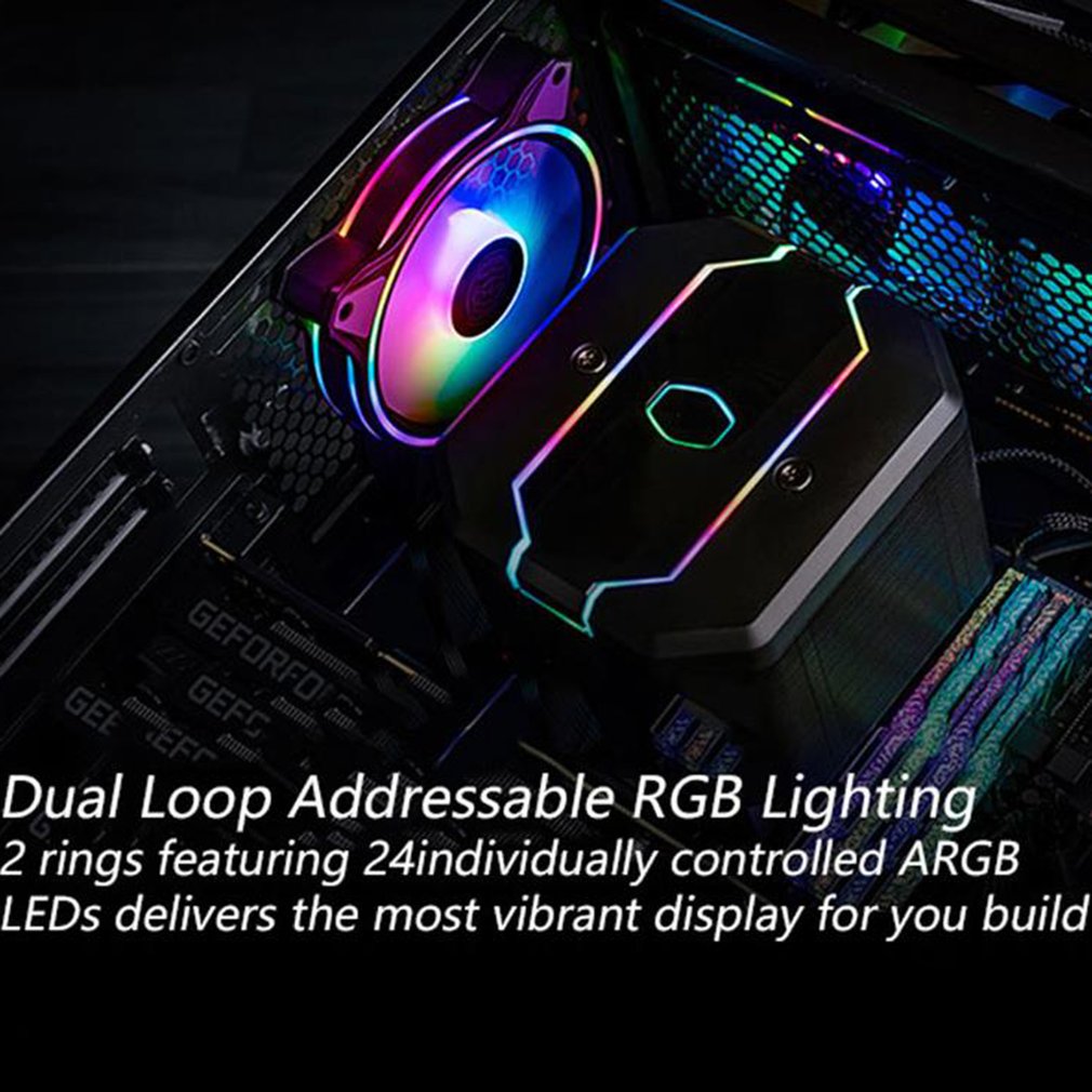 Foto 4 pulgar | Ventilador Mf140 Halo Argb Para Ordenador, 14 Cm, Rgb, 5 V/3 Pines, Silencioso - Venta Internacional.