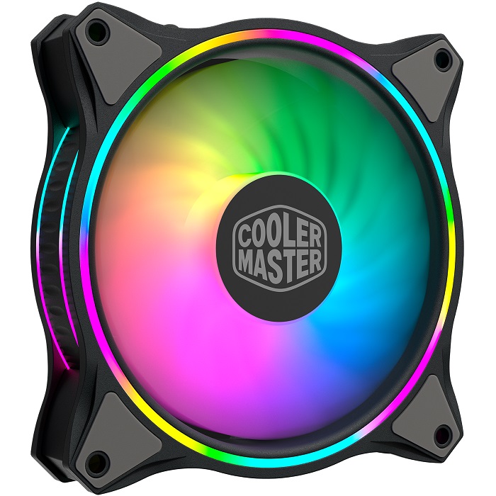 Foto 3 pulgar | 3 Ventiladores Cooler Master 120mm Masterfan Mf120 Halo Rgb Controlador Mfl-b2dn-183pa-r1