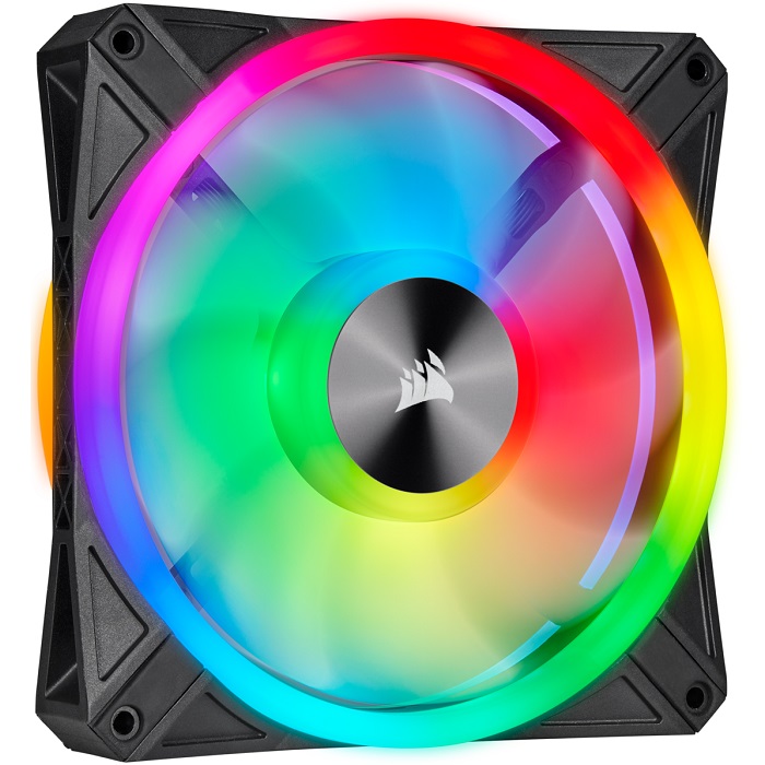 Foto 2 | Ventiladores Corsair 2 X 140mm Icue Ql140 Rgb Pwm Co-9050100-ww