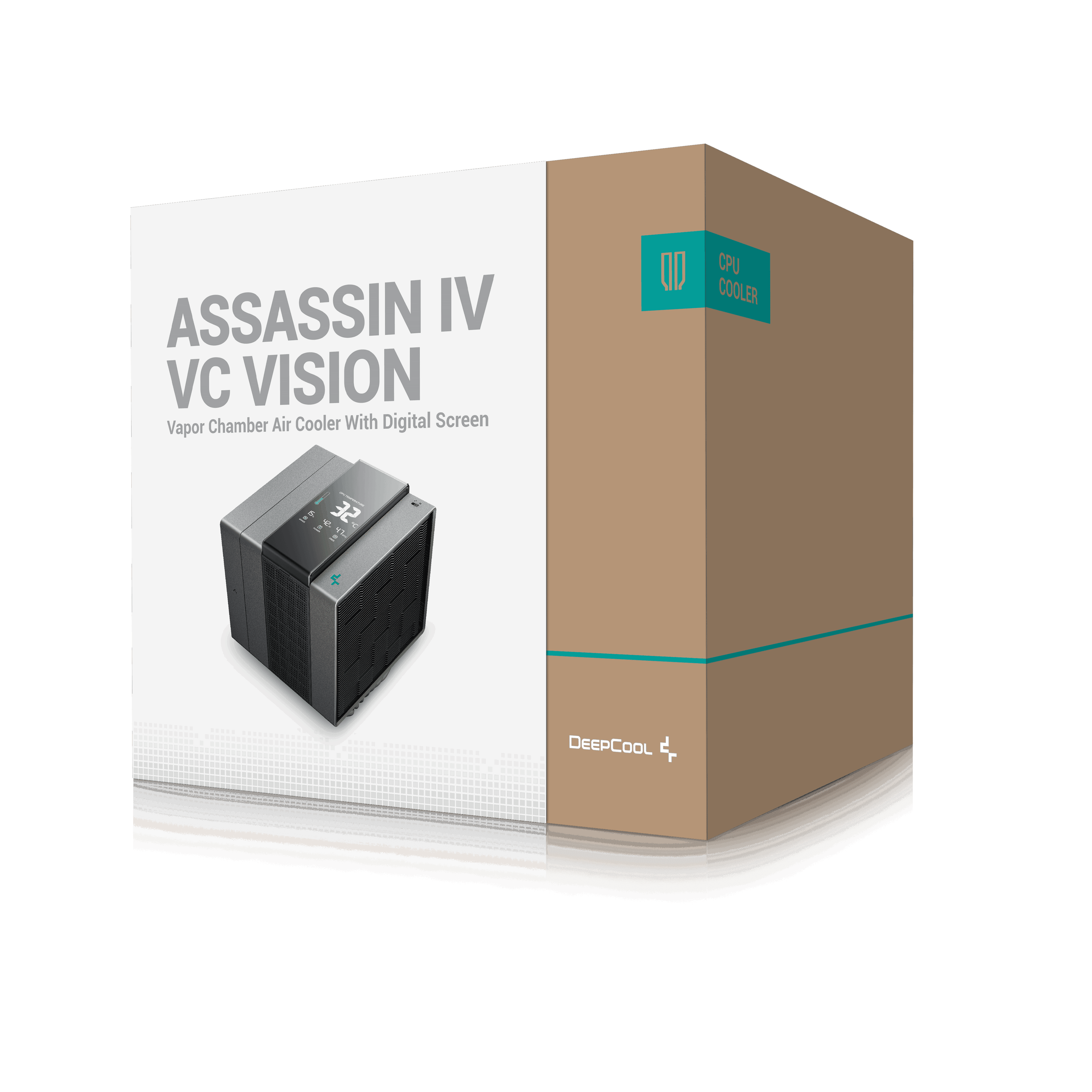 Foto 9 pulgar | Disipador Deepcool Assassin Iv Vc Vision Negro Lga1700/am5 R-asn4-bknvmd-g