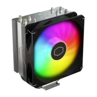 Foto 1 | Disipador Cooler Master Hyper 420s 120mm Argb Lga 1700 Am5 Negro Rr-s4na-17pa-kr