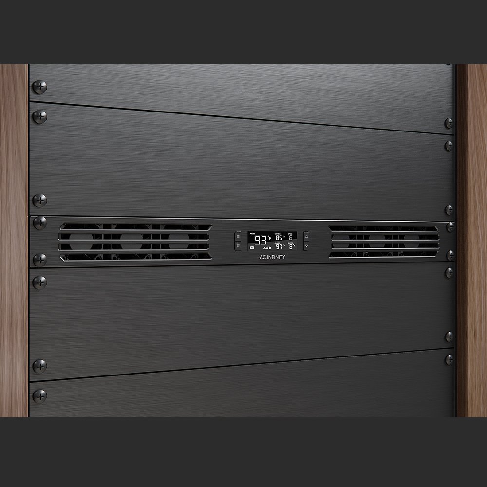 Foto 8 pulgar | Panel De Ventilador Para Montaje En Rack Ac Infinity Cloudplate T1 1u - Venta Internacional.