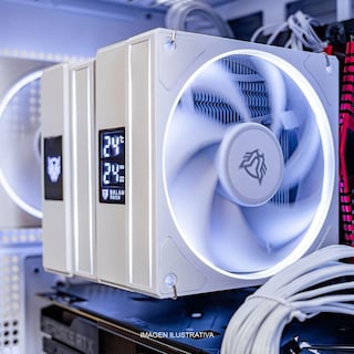 Foto 4 | Disipador Cpu Gamer Balam Rush Heliux Pro Hex55 120mm Argb 3pin Lga 1851 Am5 600 - 2000 Rpm 4-pin Pw