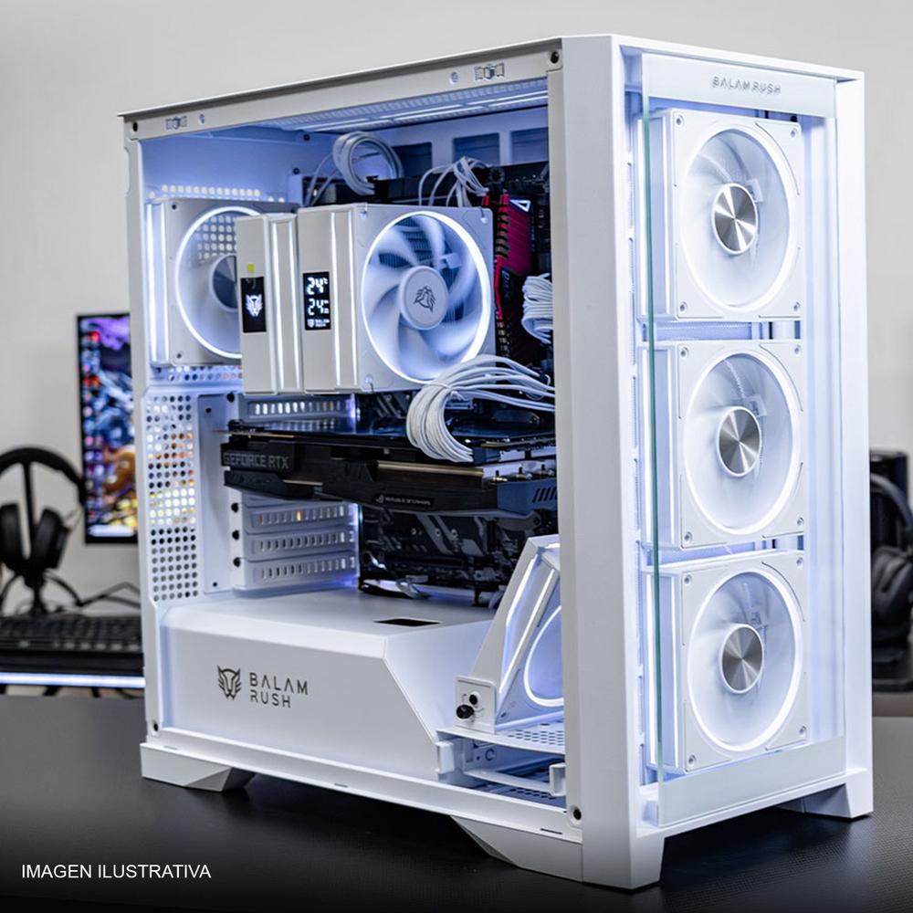 Foto 6 pulgar | Disipador Cpu Gamer Balam Rush Heliux Pro Hex55 120mm Argb 3pin Lga 1851 Am5 600 - 2000 Rpm 4-pin Pw